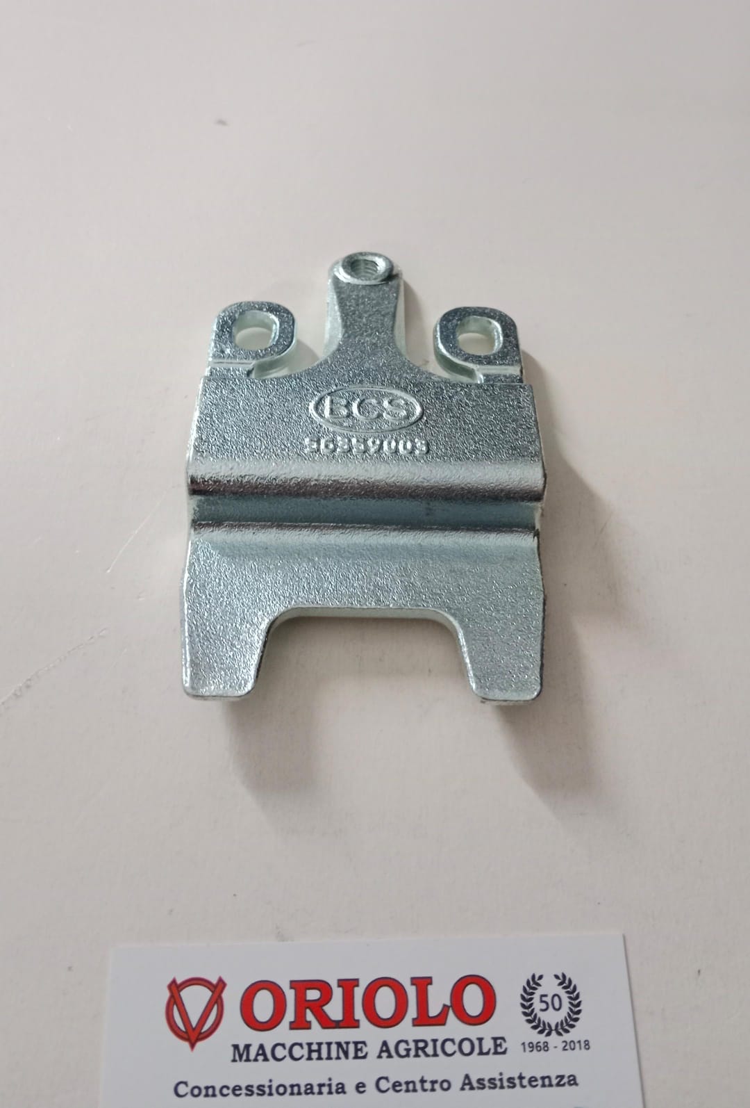 PREMILAMA PER BARRA FALCIANTE FORI DA 9 CON  INTERASSE  50 mm